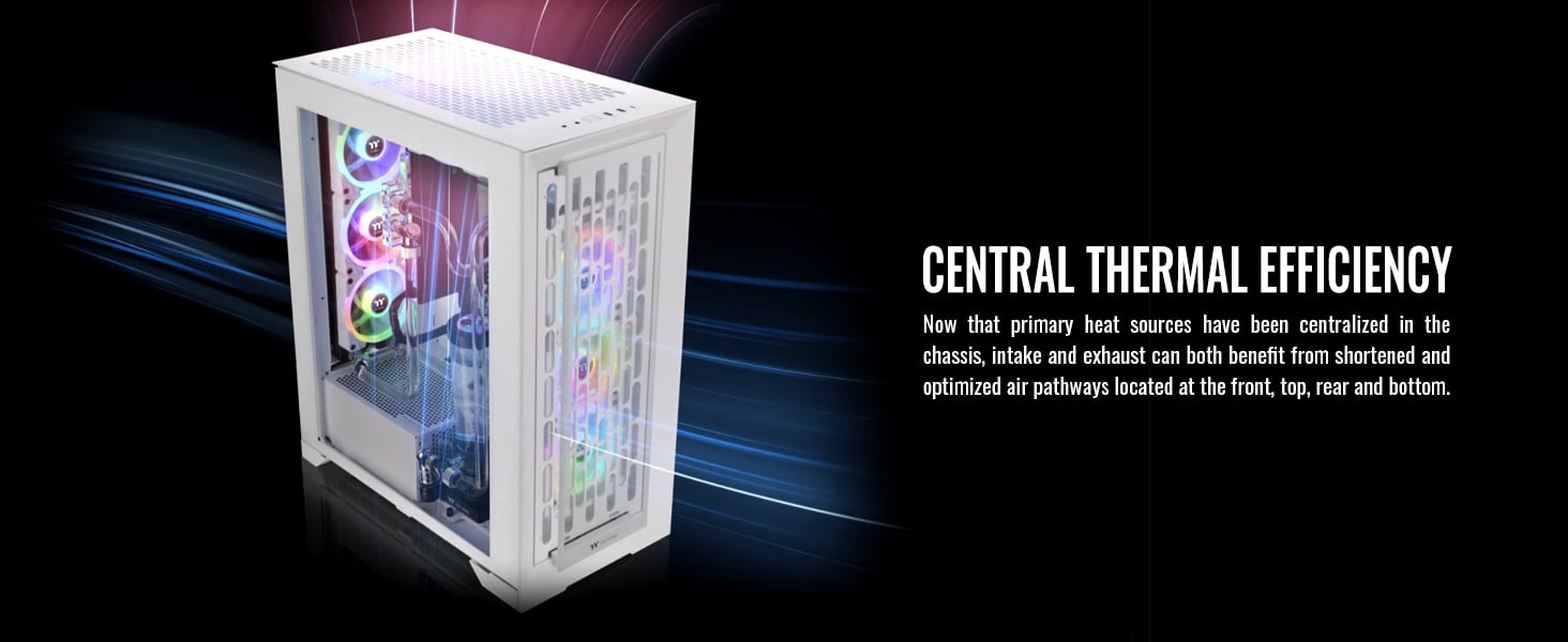 Thermaltake CTE T500 TG ARGB Snow E-ATX Full Tower Case